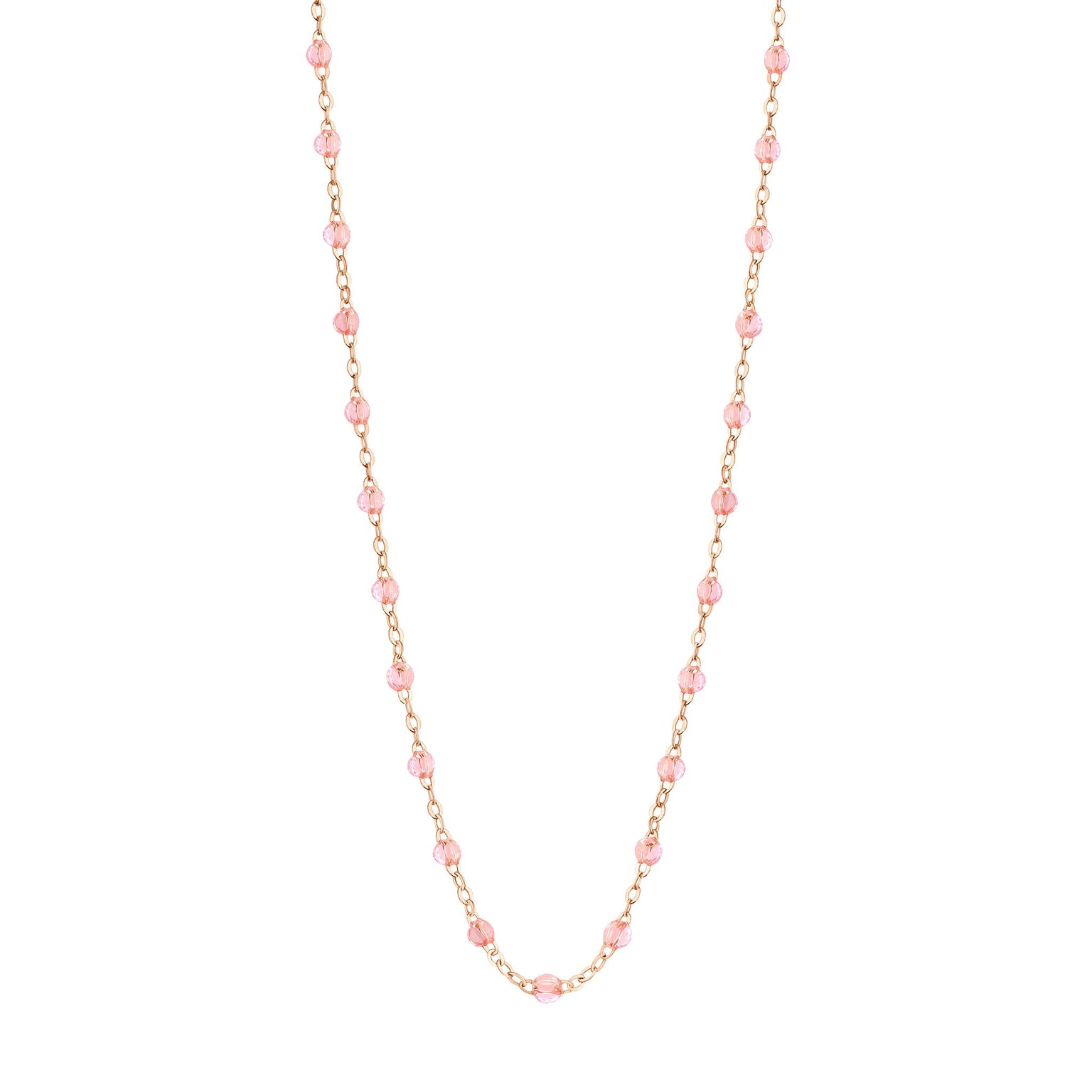 Gigi Clozeau - Classic Gigi Rosée necklace, Rose Gold, 19.7"