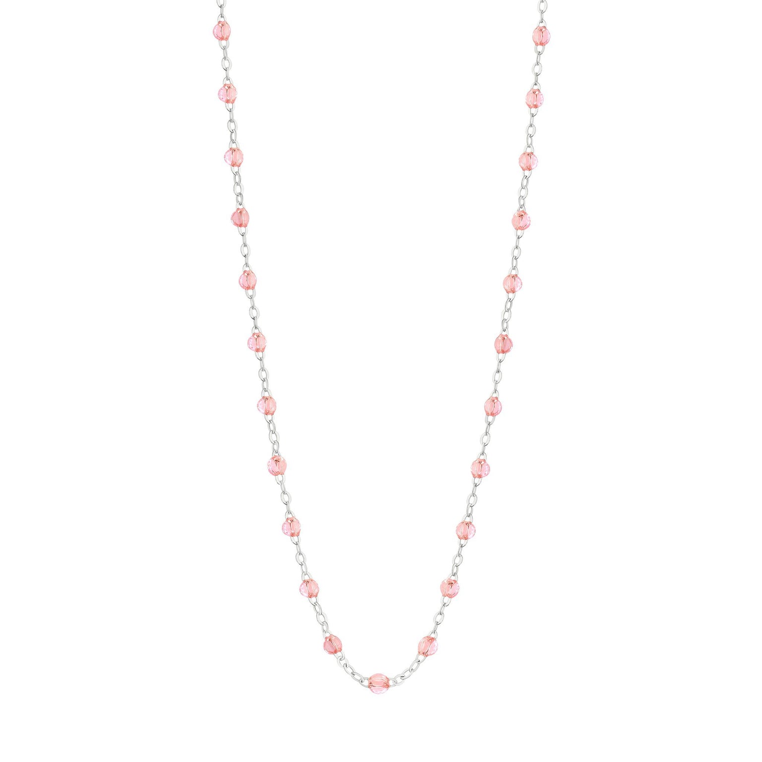 Gigi Clozeau - Classic Gigi Rosée necklace, White Gold, 19.7"