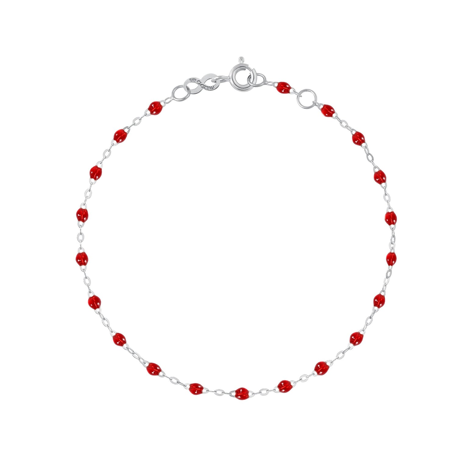 Gigi Clozeau - Classic Gigi Ruby bracelet, White Gold, 6.7"