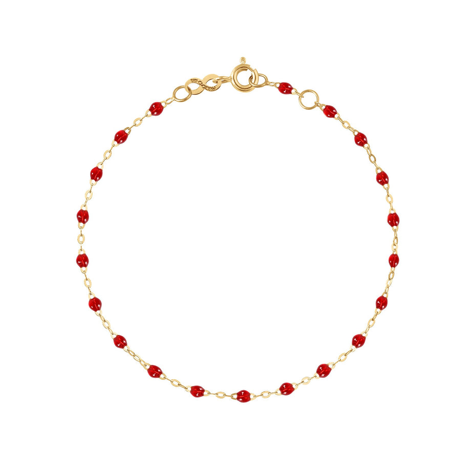 Gigi Clozeau - Classic Gigi Ruby bracelet, Yellow Gold, 6.7
