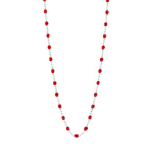 Gigi Clozeau - Classic Gigi Ruby necklace, White Gold, 16.5"