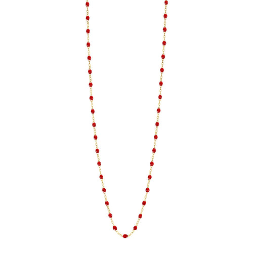 Gigi Clozeau - Classic Gigi Ruby sautoir, Yellow Gold, 23.6