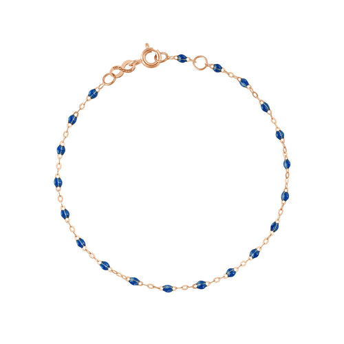 Gigi Clozeau - Classic Gigi Sapphire bracelet, Rose Gold, 6.7