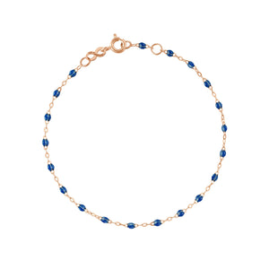 Gigi Clozeau - Classic Gigi Sapphire bracelet, Rose Gold, 6.7"
