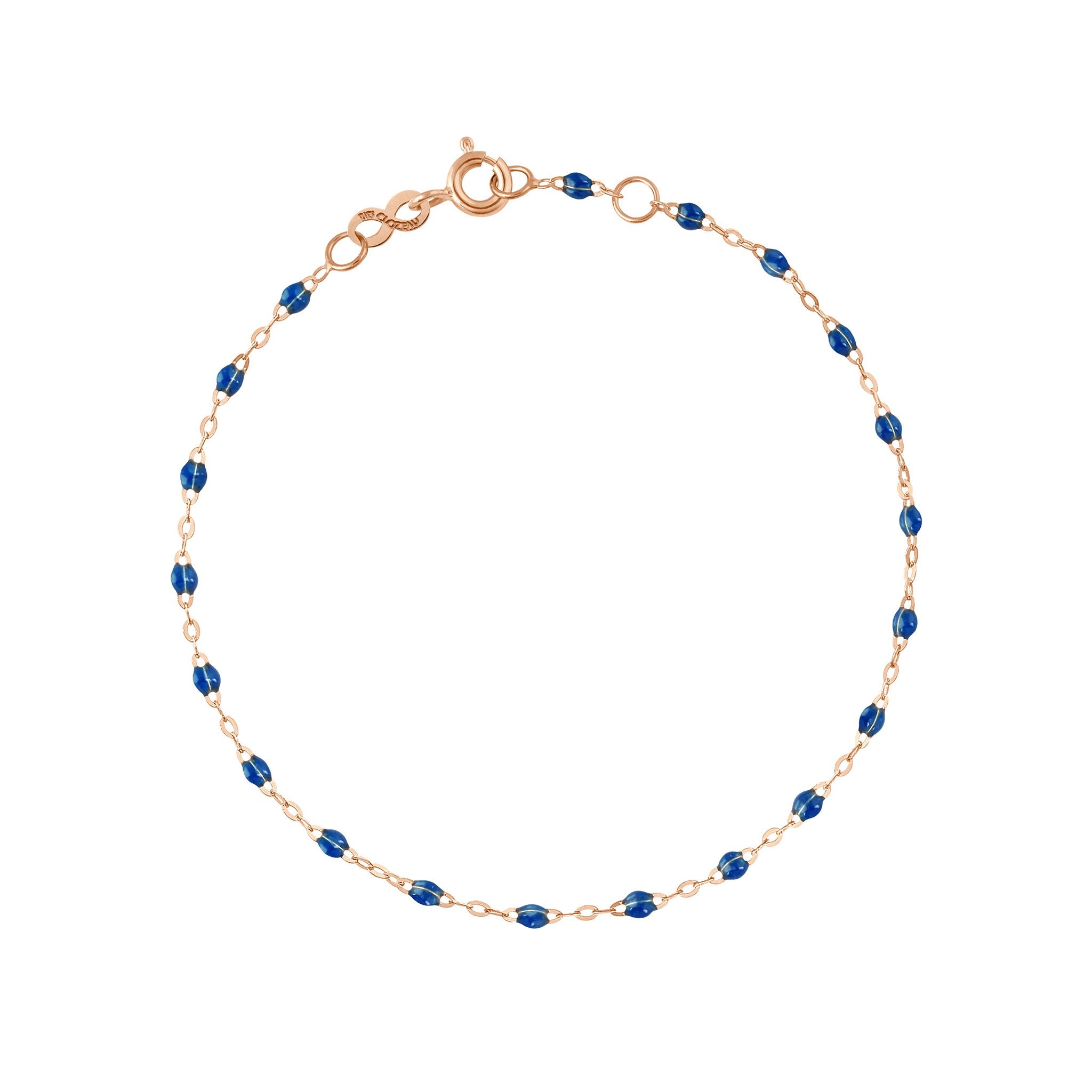 Gigi Clozeau - Classic Gigi Sapphire bracelet, Rose Gold, 5.9"