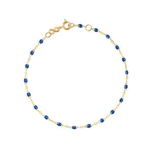 Gigi Clozeau - Classic Gigi Sapphire bracelet, Yellow Gold, 7.5"