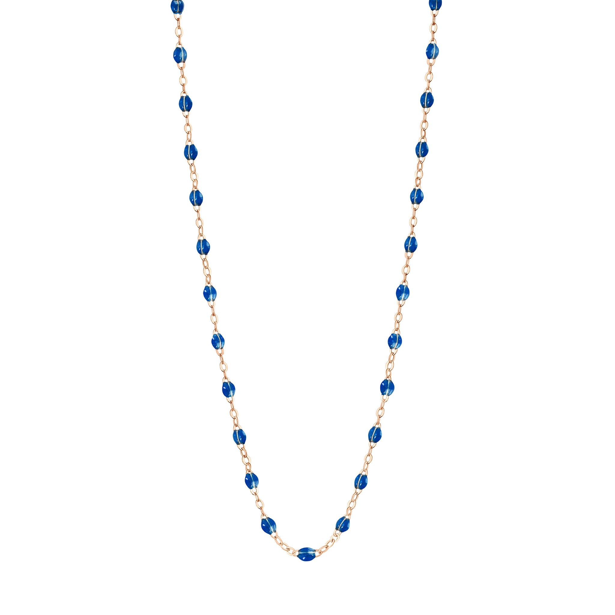 Classic Gigi Sapphire necklace Rose Gold 16.5