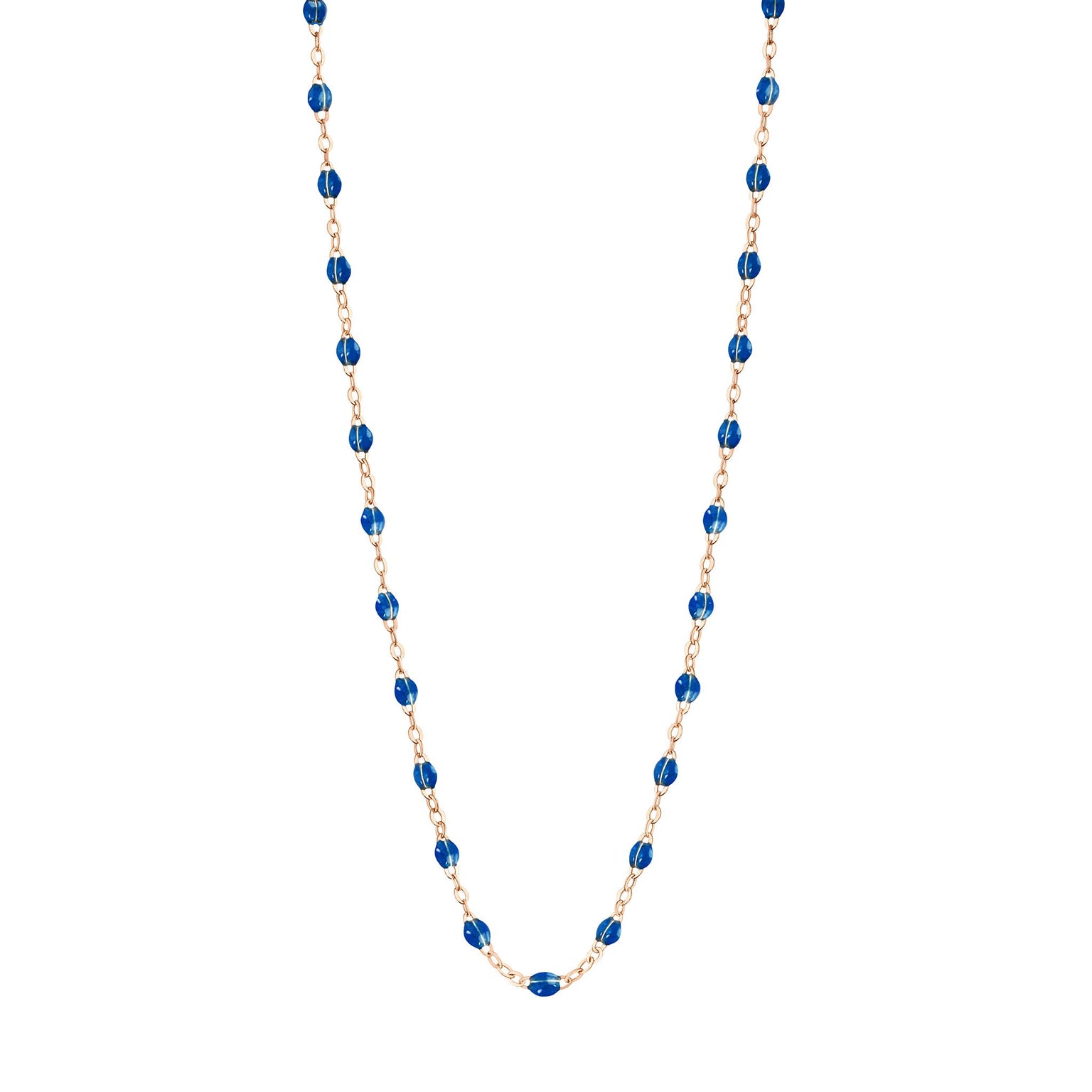 Classic Gigi Sapphire necklace Rose Gold 16.5