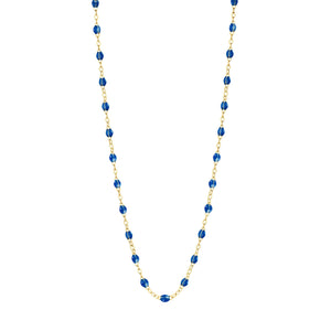 Gigi Clozeau - Classic Gigi Sapphire necklace, Yellow Gold, 17.7"