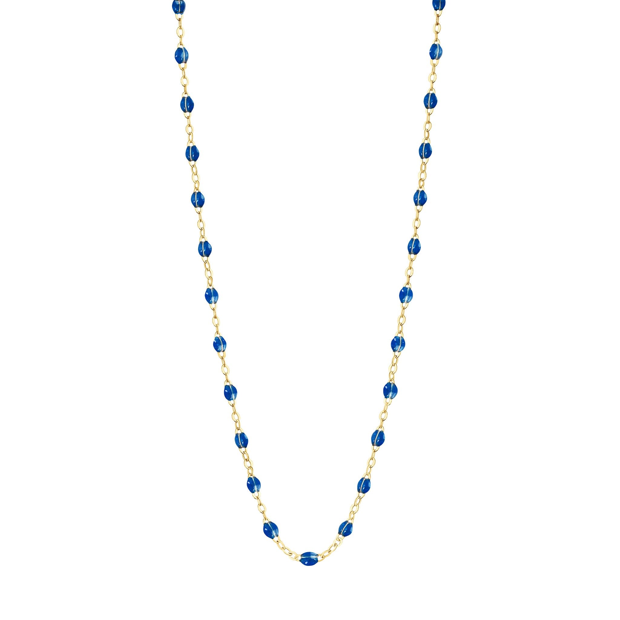 Gigi Clozeau - Classic Gigi Sapphire necklace, Yellow Gold, 19.7"