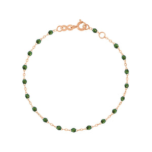 Gigi Clozeau - Classic Gigi Scarab bracelet, Rose Gold, 5.9"