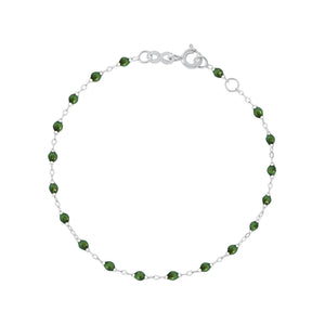Gigi Clozeau - Classic Gigi Scarab bracelet, White Gold, 7.5"