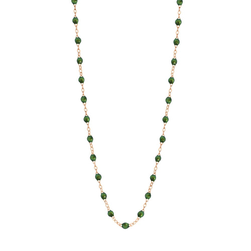 Gigi Clozeau - Classic Gigi Scarab Necklace, Rose Gold, 17.7