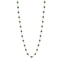 Gigi Clozeau - Classic Gigi Scarab Necklace, White Gold, 19.7"