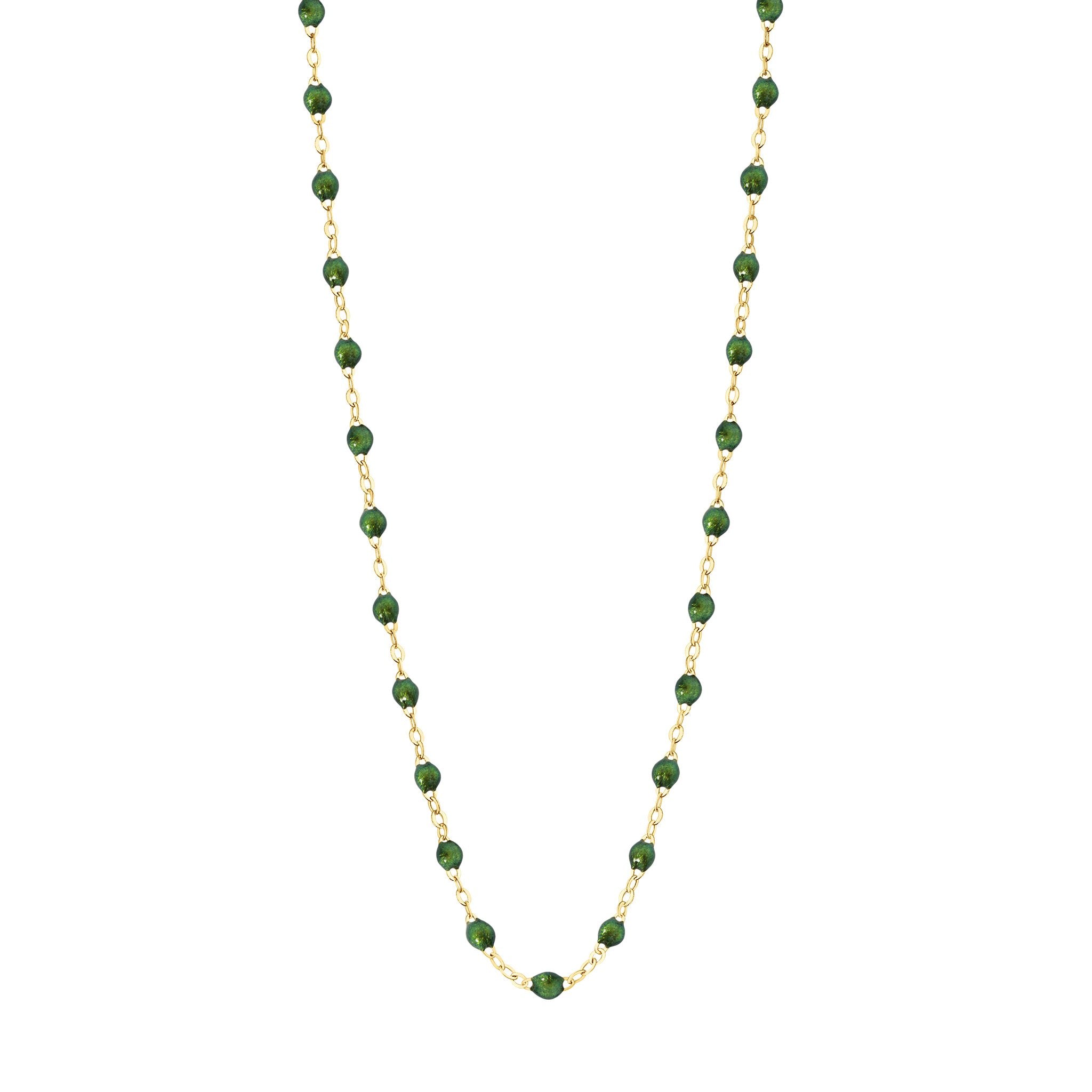 Gigi Clozeau - Classic Gigi Scarab Necklace, Yellow Gold, 16.5"