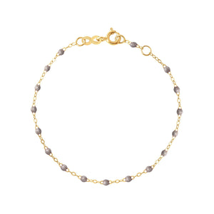 Gigi Clozeau - Classic Gigi Silver bracelet, Yellow Gold, 5.9"