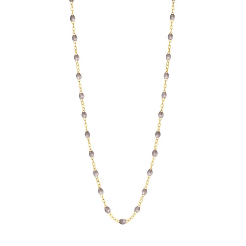 Gigi Clozeau - Classic Gigi Silver necklace, Yellow Gold, 17.7
