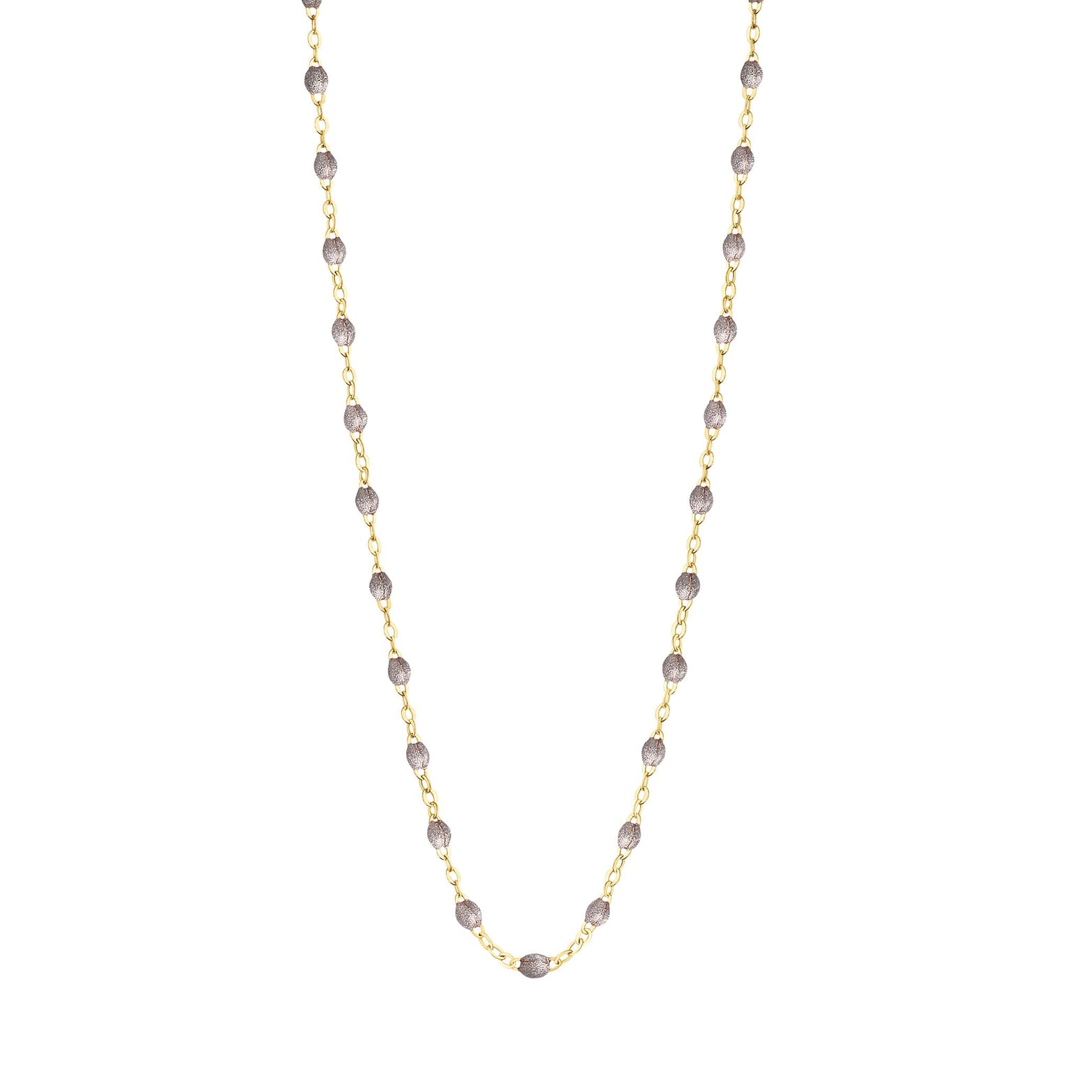 Gigi Clozeau - Classic Gigi Silver necklace, Yellow Gold, 19.7"