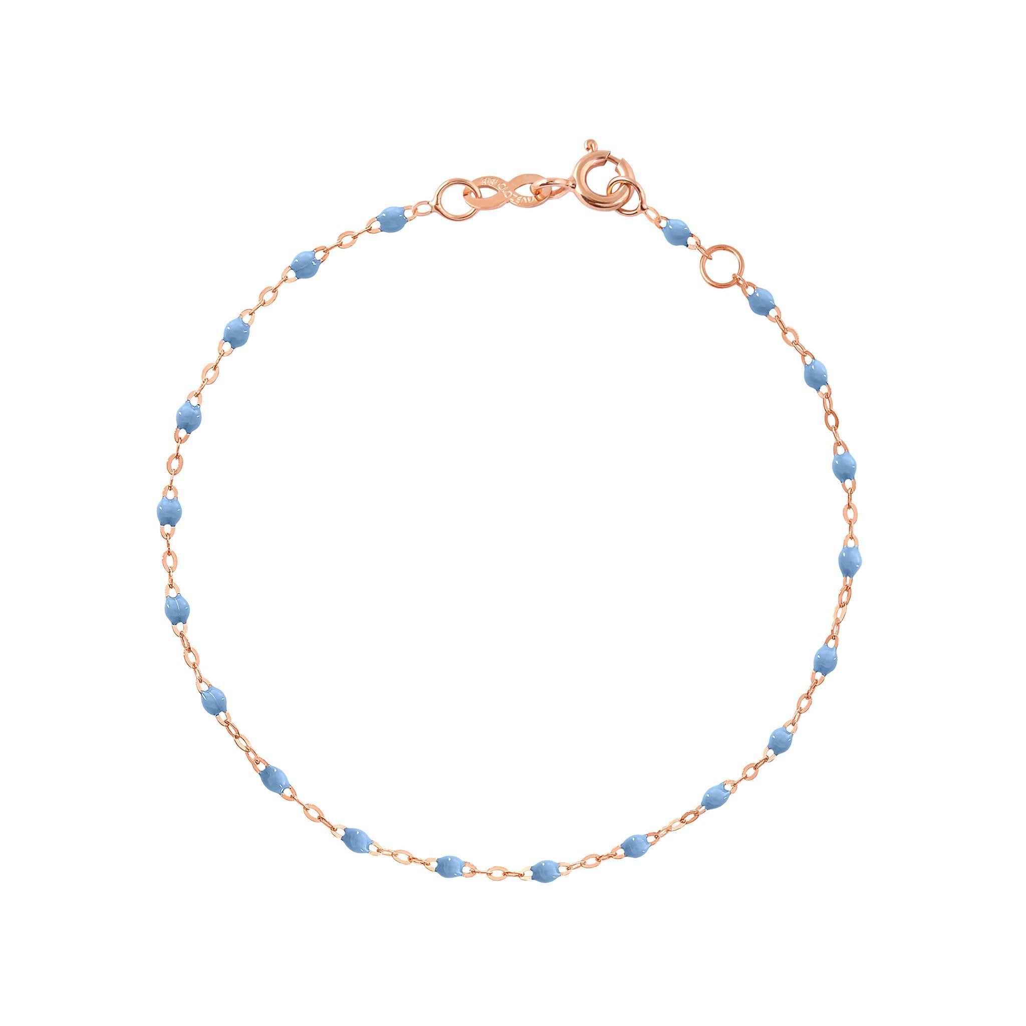 Gigi Clozeau - Classic Gigi Sky bracelet, Rose Gold, 6.7"