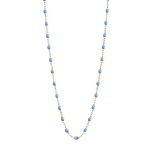 Gigi Clozeau - Classic Gigi Sky necklace, Rose Gold, 16.5"