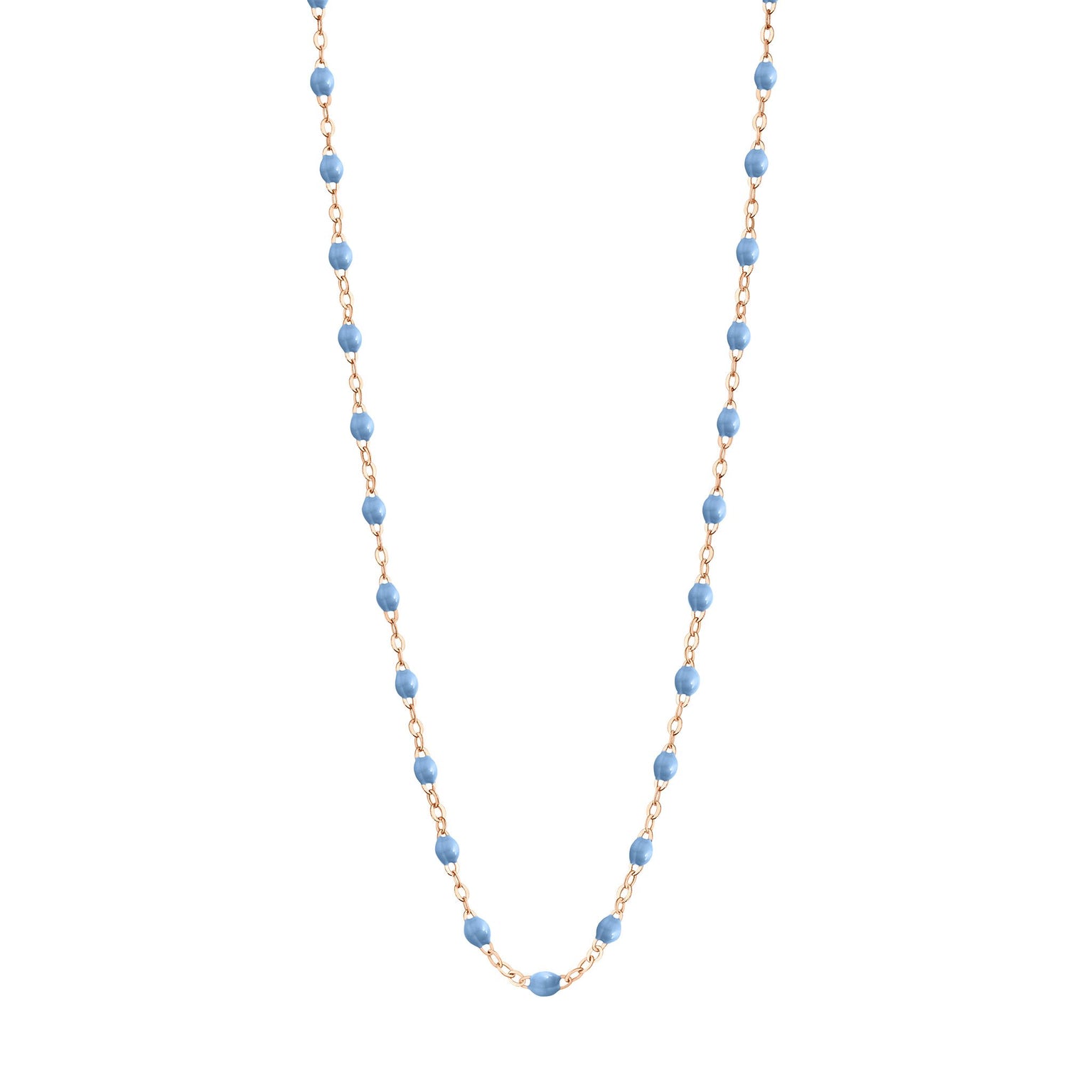 Gigi Clozeau - Classic Gigi Sky necklace, Rose Gold, 17.7"