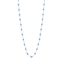 Gigi Clozeau - Classic Gigi Sky necklace, White Gold, 16.5"