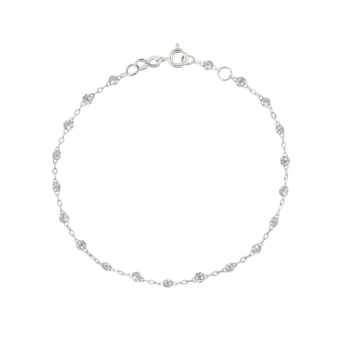 Gigi Clozeau - Classic Gigi Sparkle bracelet, White Gold, 7.5