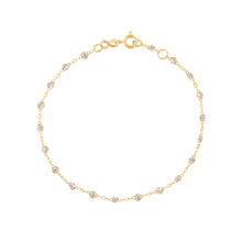 Gigi Clozeau - Classic Gigi Sparkle bracelet, Yellow Gold, 7.5"