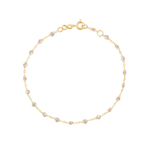 Gigi Clozeau - Classic Gigi Sparkle bracelet, Yellow Gold, 7.5