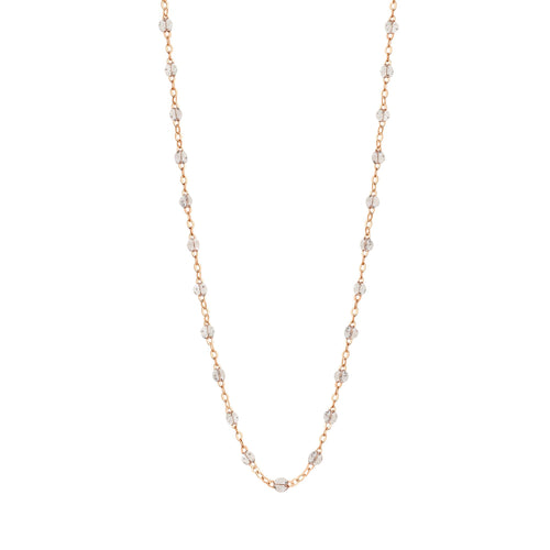 Gigi Clozeau - Classic Gigi Sparkle necklace, Rose Gold, 16.5