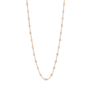 Gigi Clozeau - Classic Gigi Sparkle necklace, Rose Gold, 19.7"