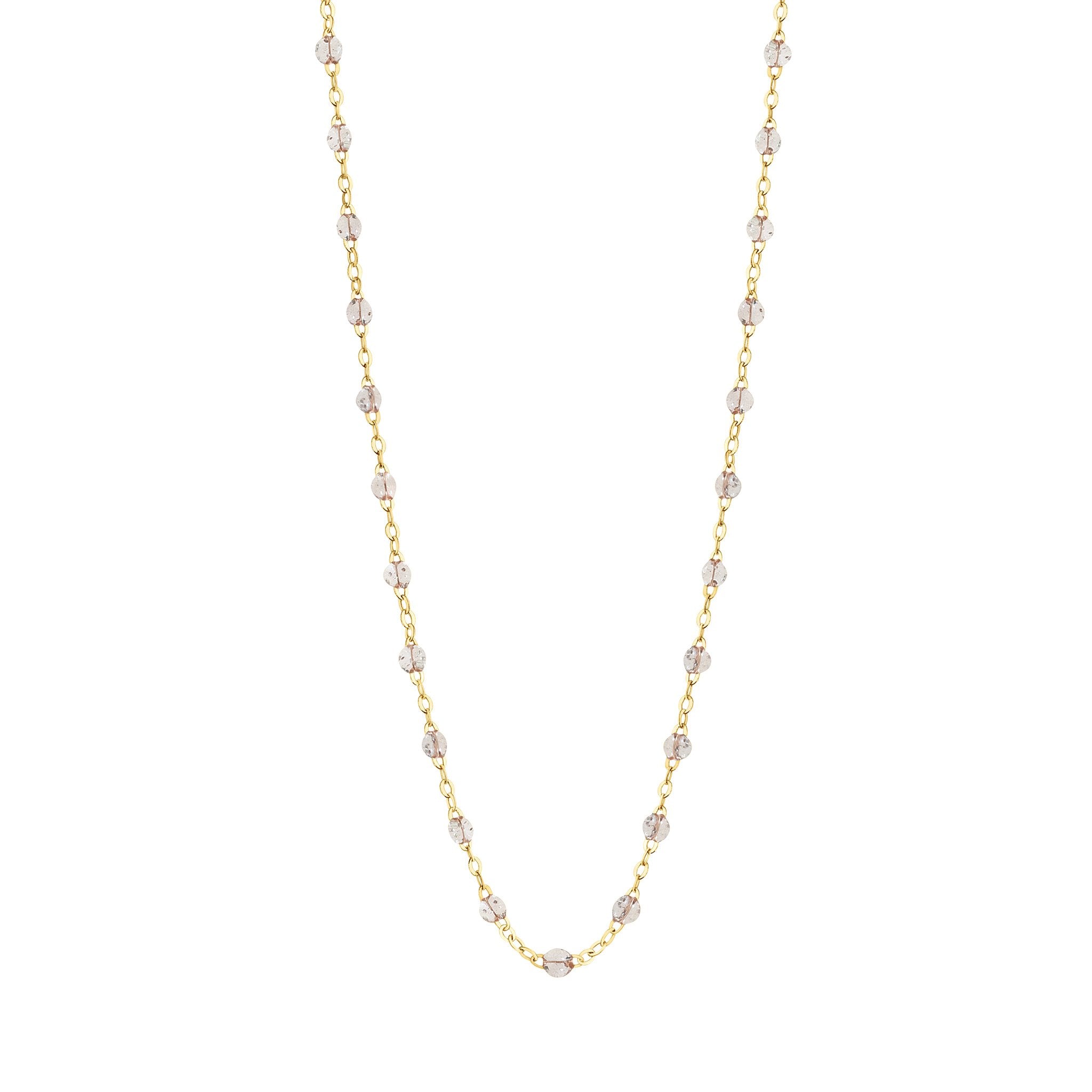 Gigi Clozeau - Classic Gigi Sparkle necklace, yellow gold, 16.5"