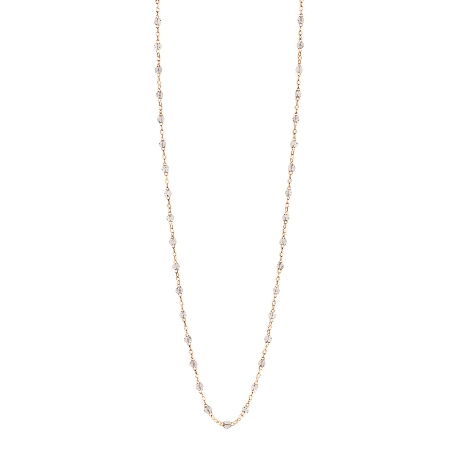 Gigi Clozeau - Classic Gigi Sparkle sautoir, Rose Gold, 34"