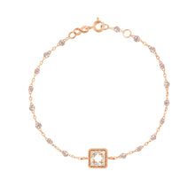 Gigi Clozeau - Classic Gigi Sparkle Treasure Bracelet, Rose Gold, 6.7"
