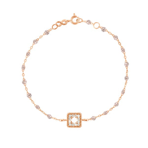 Gigi Clozeau - Classic Gigi Sparkle Treasure Bracelet, Rose Gold, 6.7"