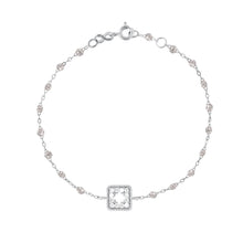 Gigi Clozeau - Classic Gigi Sparkle Treasure Bracelet, White Gold, 6.7"