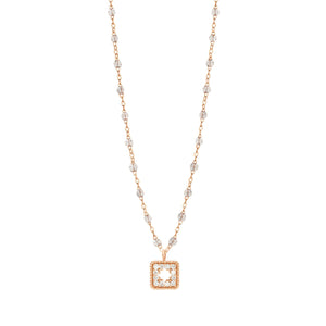 Gigi Clozeau - Classic Gigi Sparkle Treasure Necklace Rose Gold, 16.5"