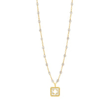 Gigi Clozeau - Classic Gigi Sparkle Treasure Necklace Yellow Gold, 16.5"