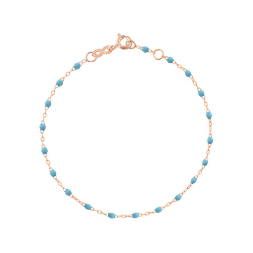 Gigi Clozeau - Classic Gigi Turquoise bracelet, Rose Gold, 5.9
