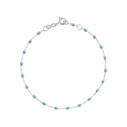 Gigi Clozeau - Classic Gigi Turquoise bracelet, White Gold, 5.9