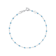 Gigi Clozeau - Classic Gigi Turquoise bracelet, White Gold, 6.7"