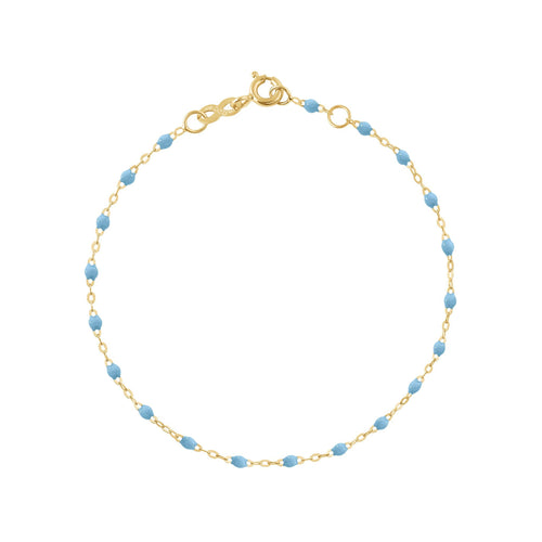 Gigi Clozeau - Classic Gigi Turquoise bracelet, Yellow Gold, 5.9