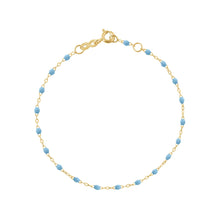 Gigi Clozeau - Classic Gigi Turquoise bracelet, Yellow Gold, 7.5"