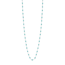 Gigi Clozeau - Classic Gigi Turquoise Green sautoir, White Gold, 23.6"