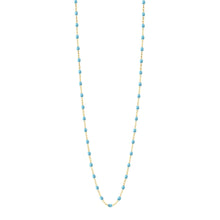 Gigi Clozeau - Classic Gigi Turquoise sautoir, Yellow Gold, 34"