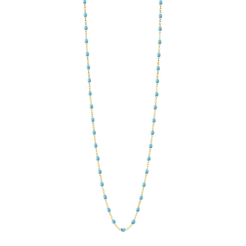Gigi Clozeau - Classic Gigi Turquoise sautoir, Yellow Gold, 34