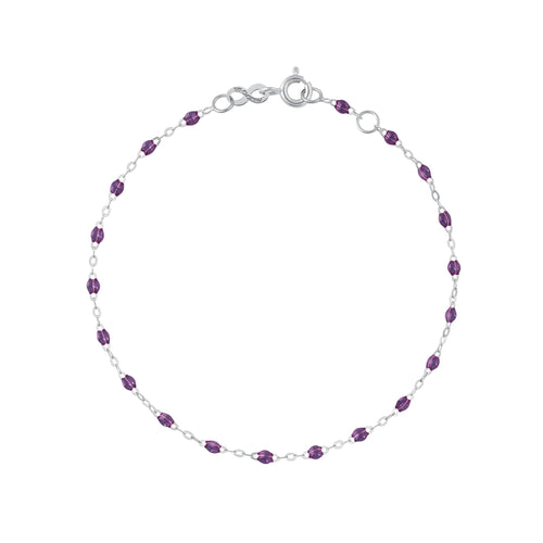 Gigi Clozeau - Classic Gigi Violet bracelet, White Gold, 7.5