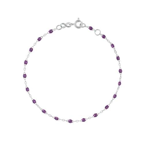 Gigi Clozeau - Classic Gigi Violet bracelet, White Gold, 6.7