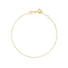 Gigi Clozeau - Classic Gigi White bracelet, Yellow Gold, 6.7"