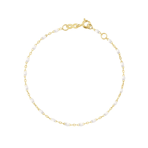 Gigi Clozeau - Classic Gigi White bracelet, Yellow Gold, 6.7